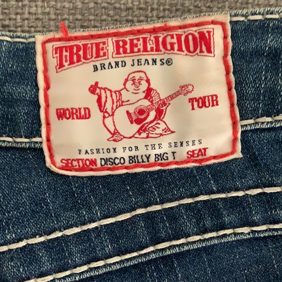 True Religion Jeans with Diamond Buttons - Picture 5 of 9